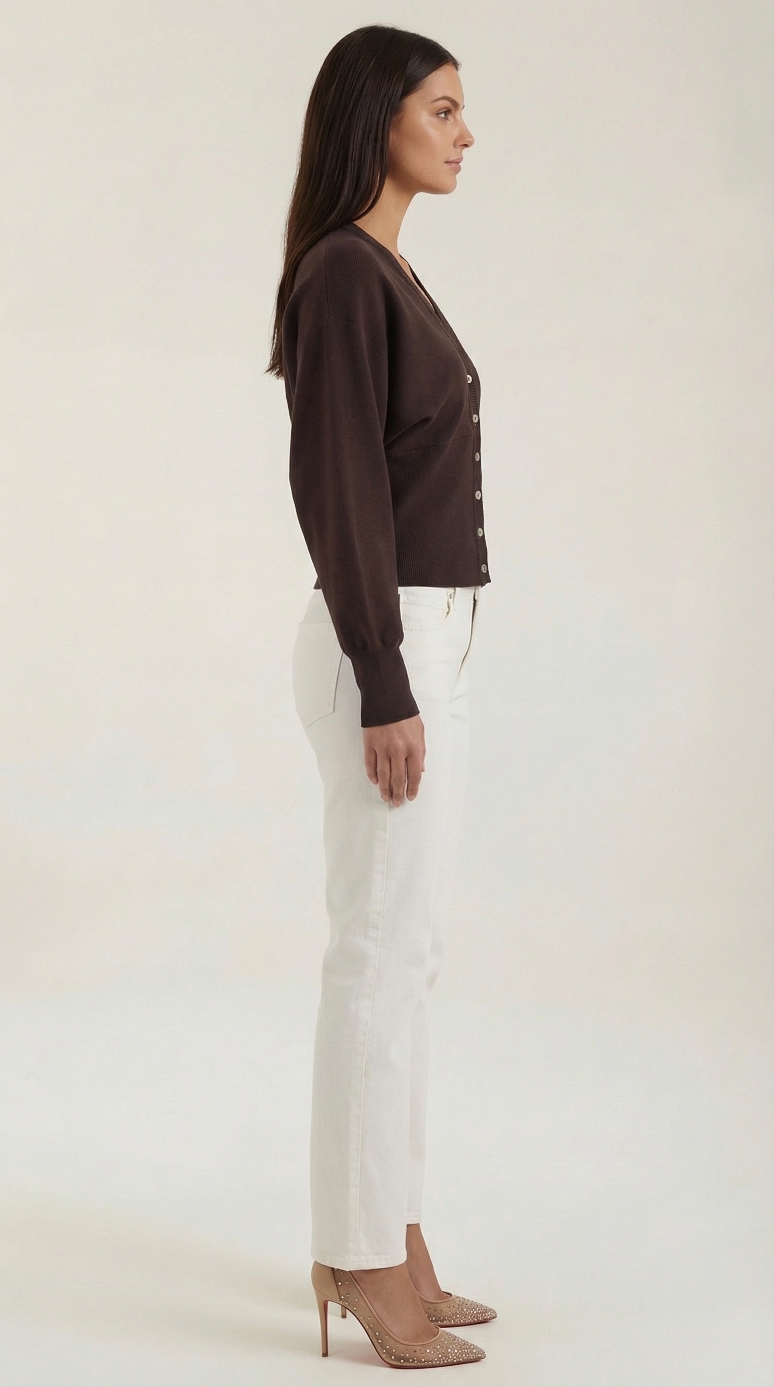 Jane | Chaqueta de Punto de Manga Larga