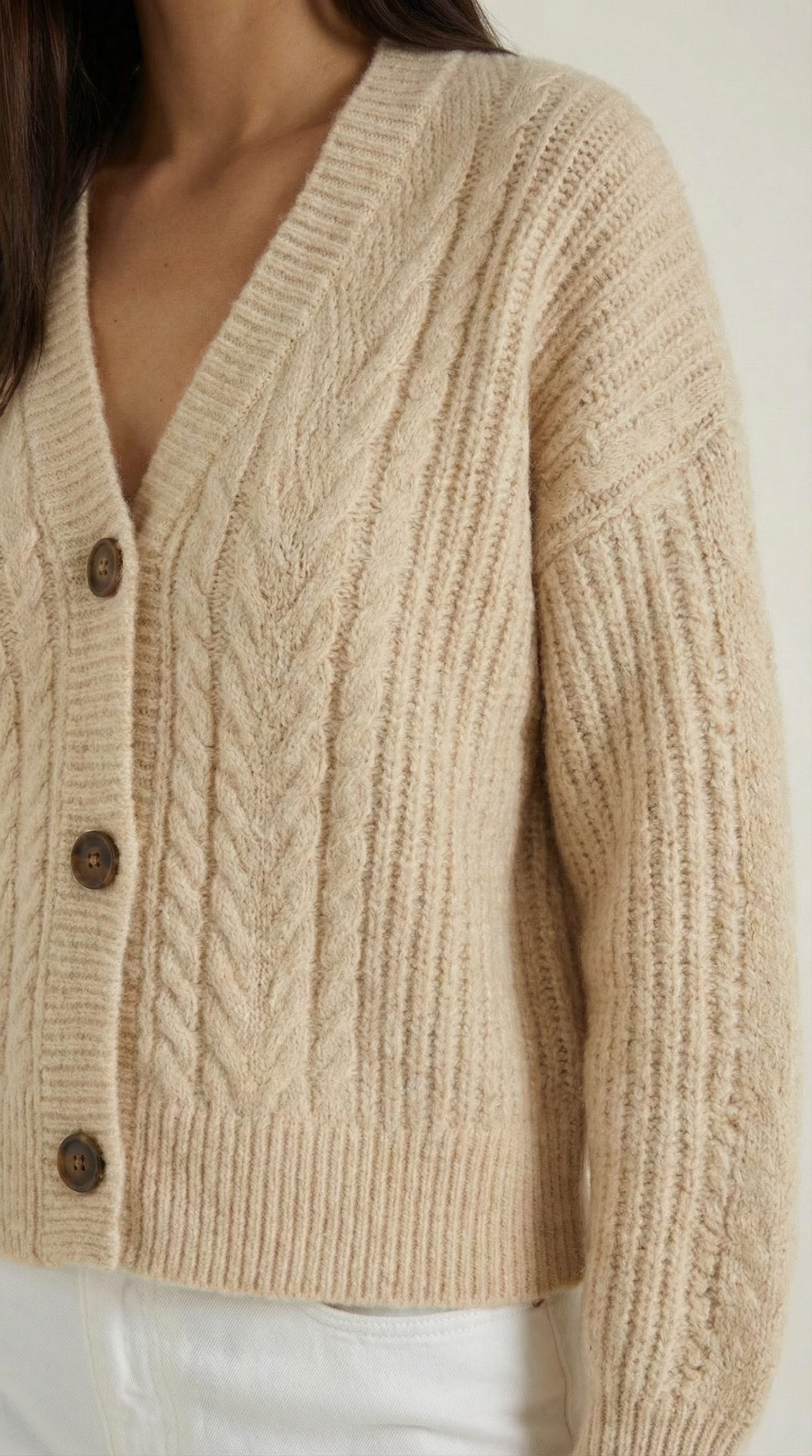 Janet | Suéter Oversize con Trenzas