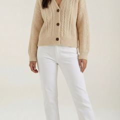Janet | Suéter Oversize con Trenzas