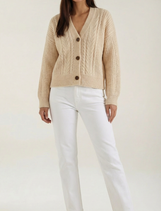 Janet | Suéter Oversize con Trenzas