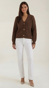 Janet | Suéter oversize con trenzas