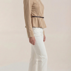 Josie | Chaqueta con Detalle Péplum