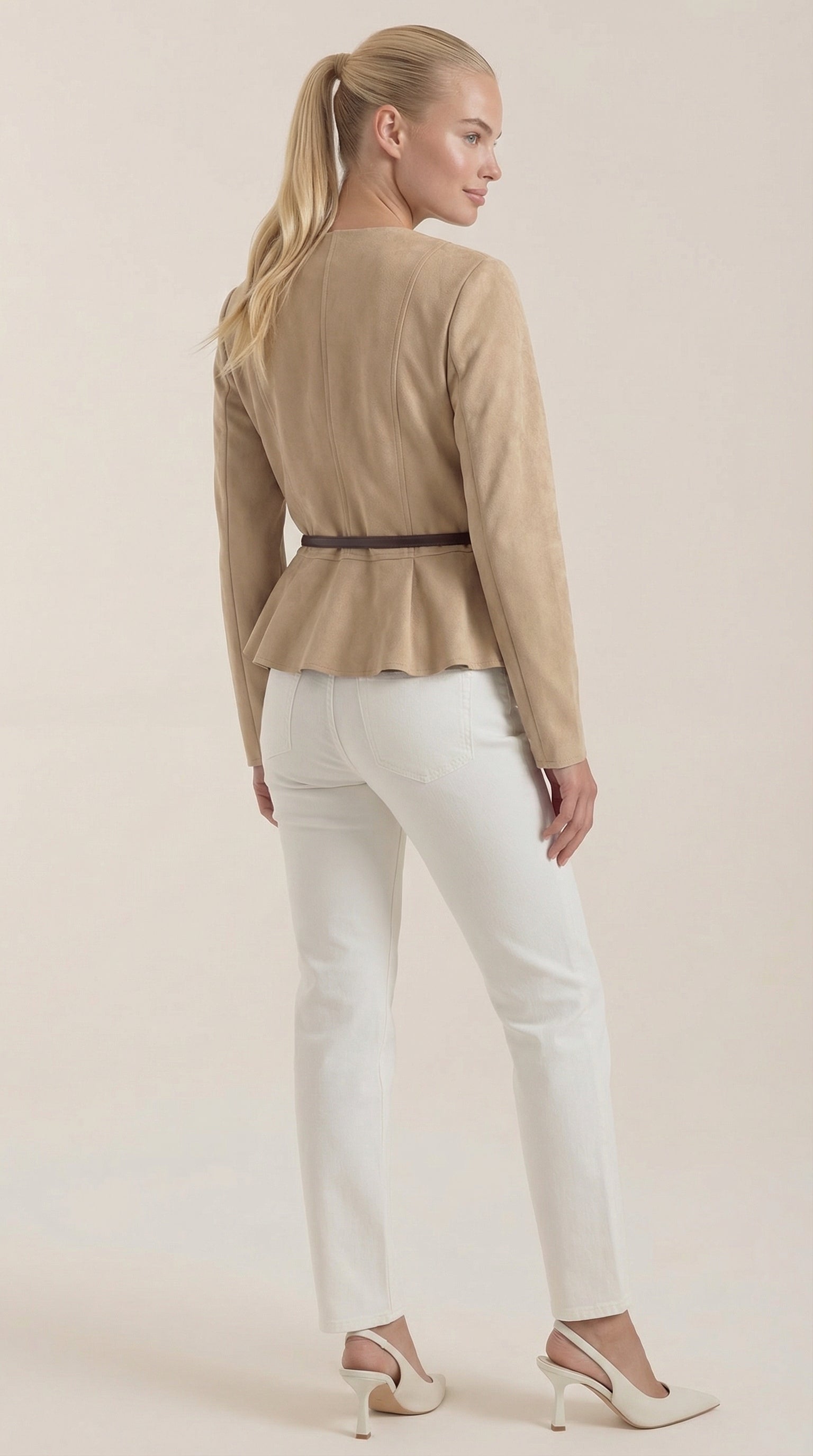 Josie | Chaqueta con Detalle Péplum