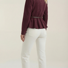 Josie | Chaqueta con Detalle Péplum