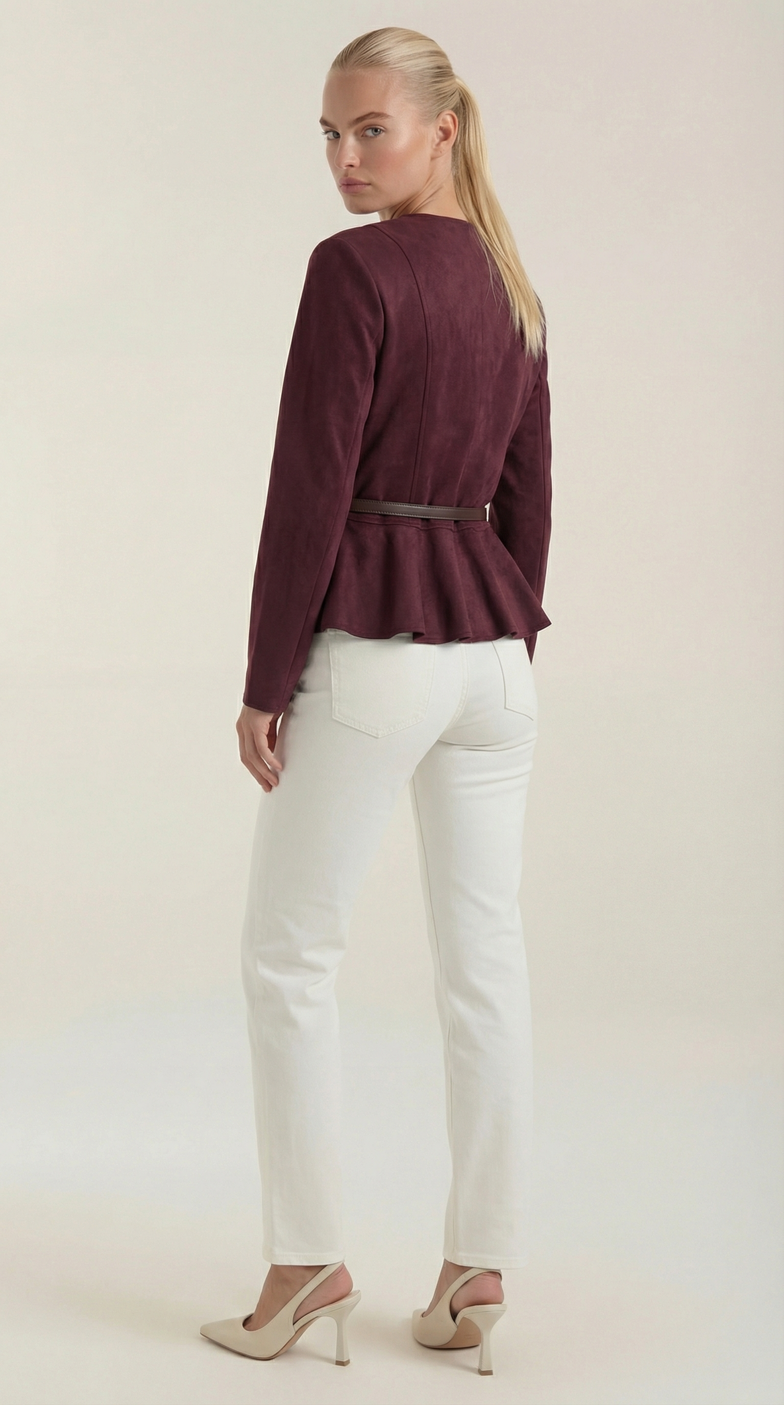 Josie | Chaqueta con Detalle Péplum