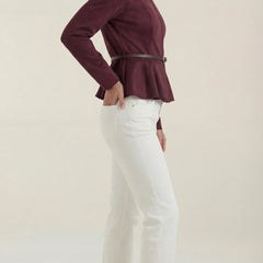 Josie | Chaqueta con Detalle Péplum