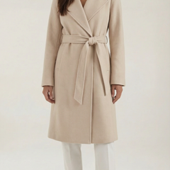 Joyce | Gabardina de Lana con Cinturón