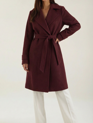 Joyce | Gabardina de Lana con Cinturón
