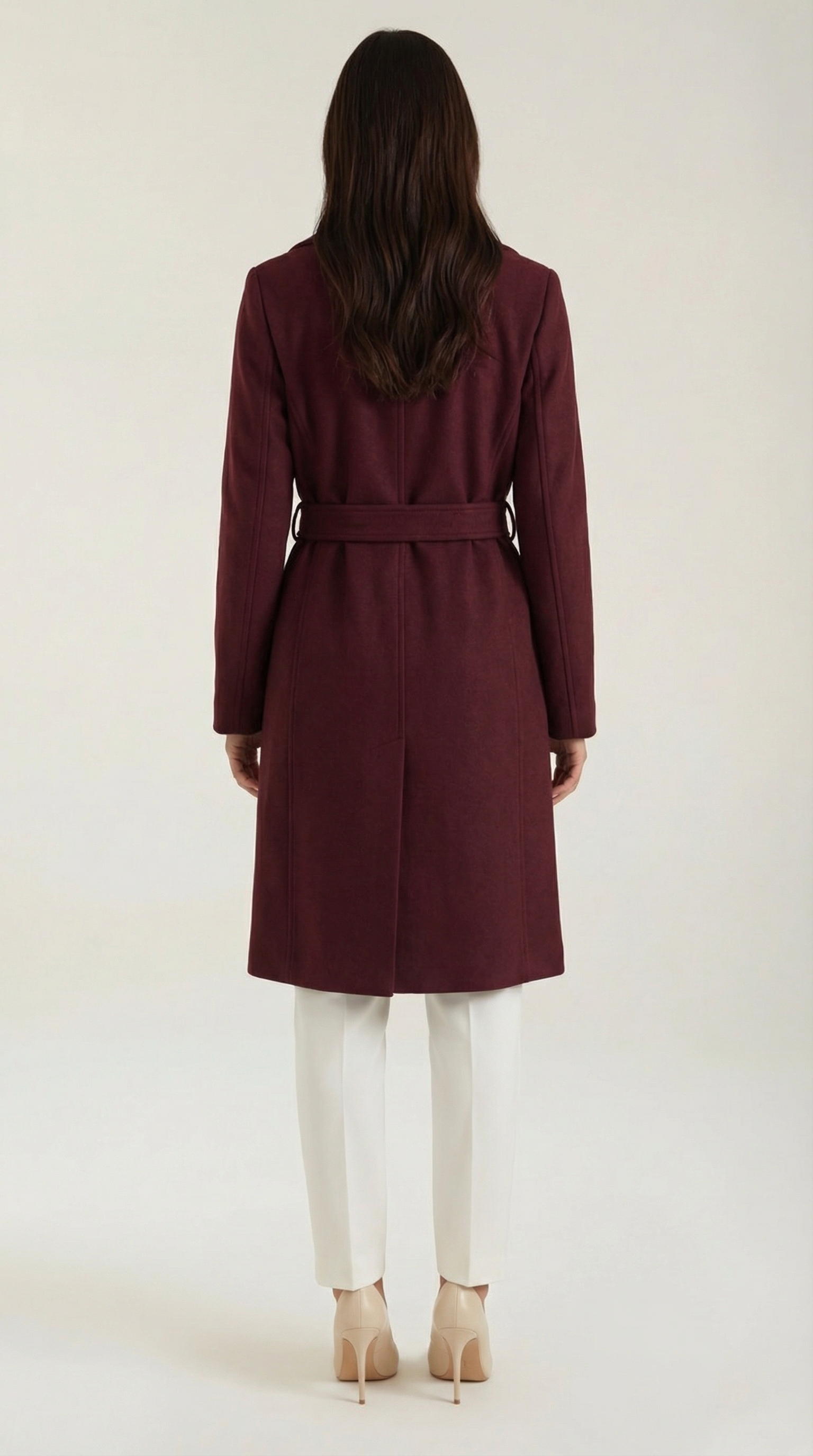 Joyce | Gabardina de Lana con Cinturón
