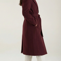 Joyce | Gabardina de Lana con Cinturón