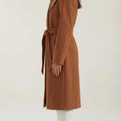Joyce | Gabardina de Lana con Cinturón
