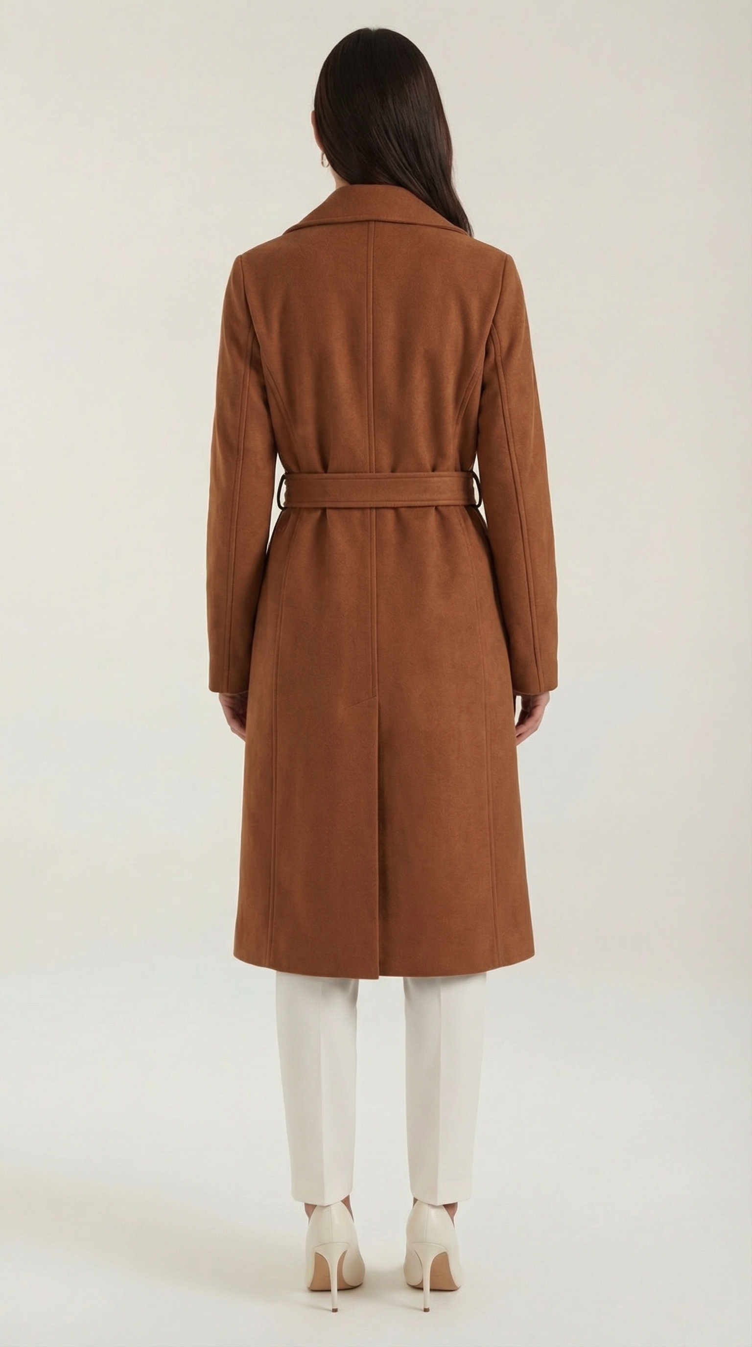 Joyce | Gabardina de Lana con Cinturón