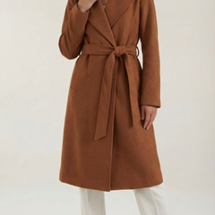 Joyce | Gabardina de Lana con Cinturón