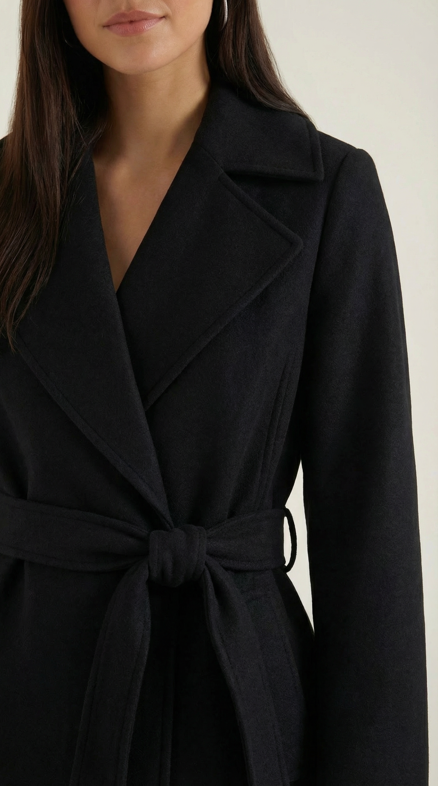 Joyce | Gabardina de Lana con Cinturón