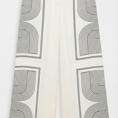 Jude | Pantalón Ancho con Estampado Gráfico