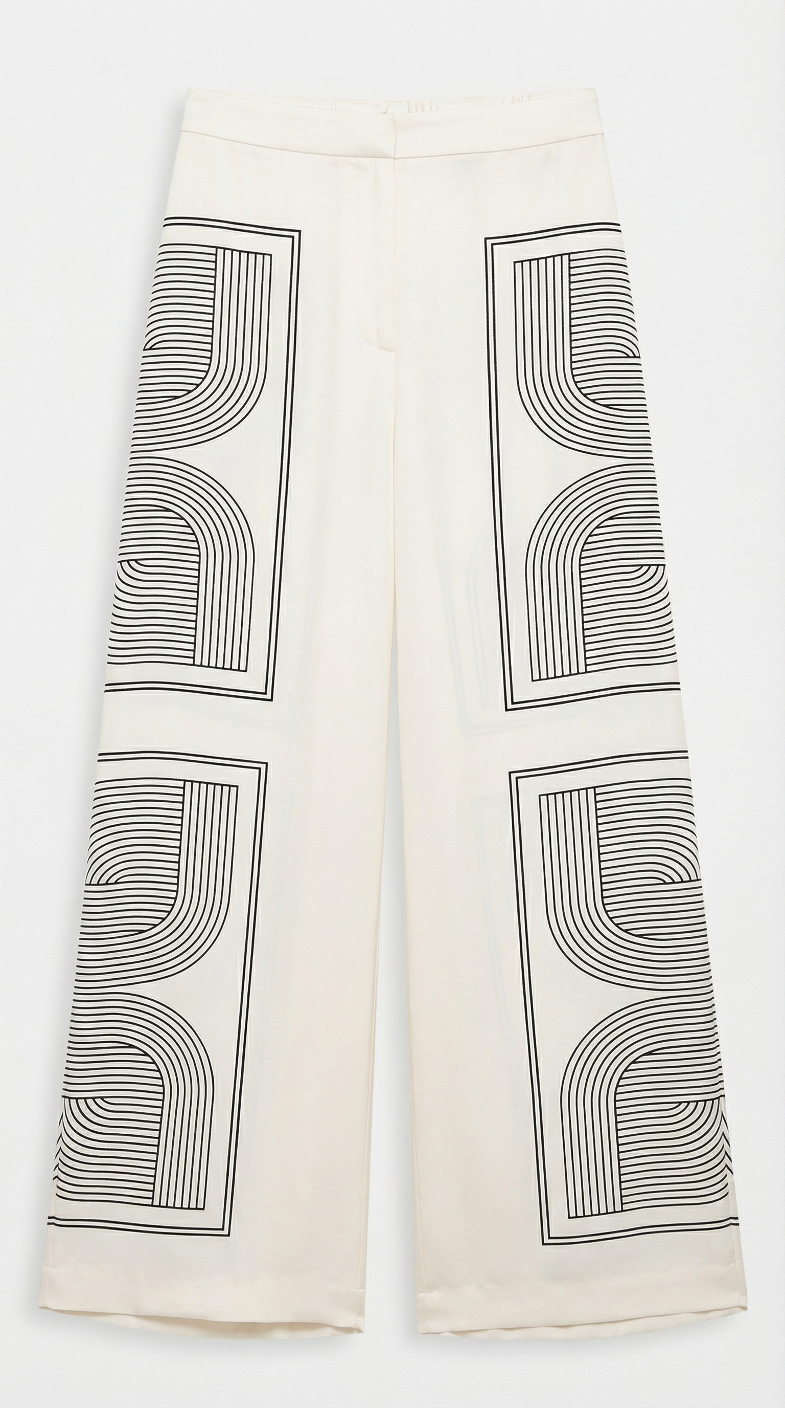 Jude | Pantalón Ancho con Estampado Gráfico