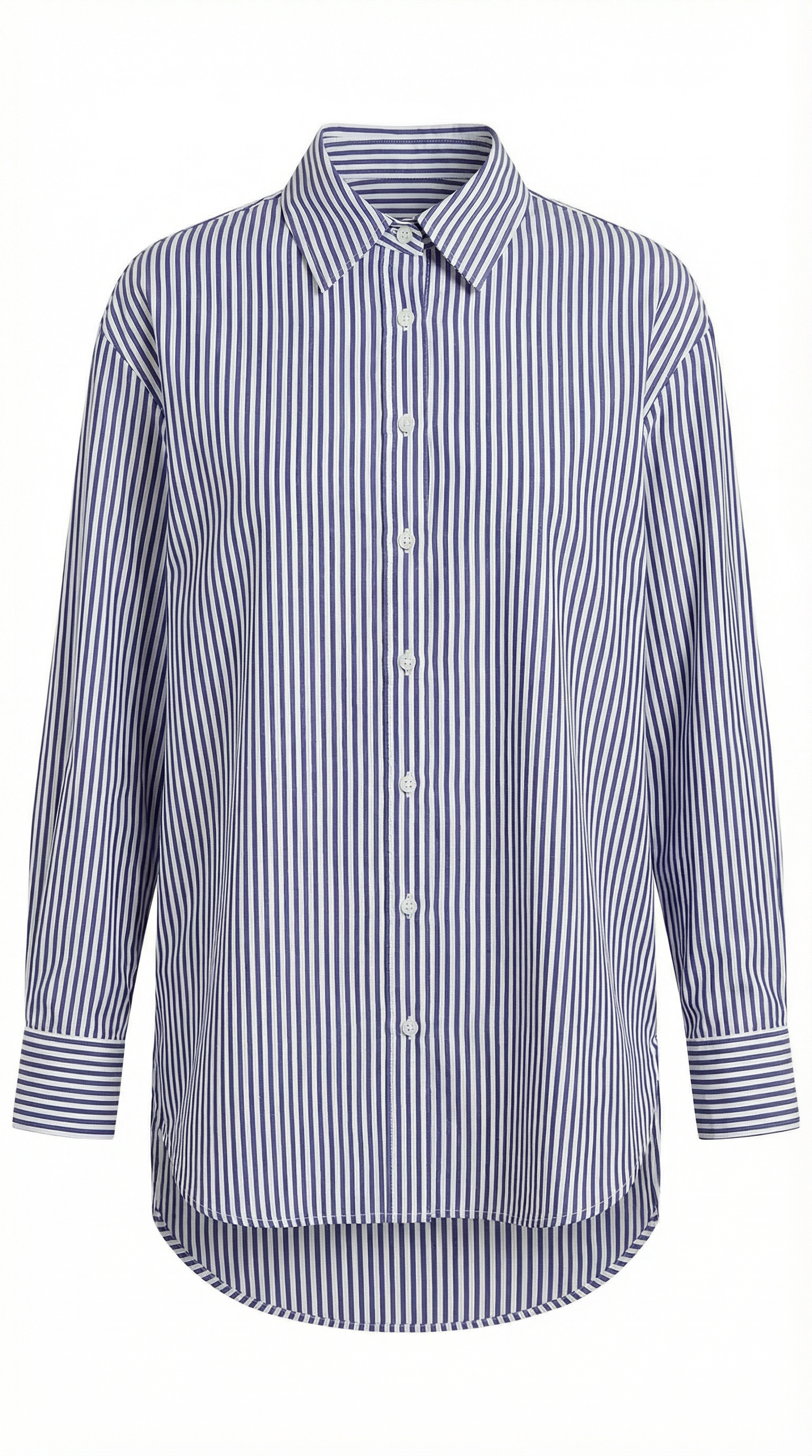 Juliana | Camisa de Manga Larga a Rayas