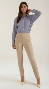Juliana | Camisa de manga larga a rayas