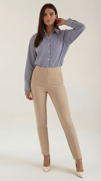 Juliana | Camisa de manga larga a rayas