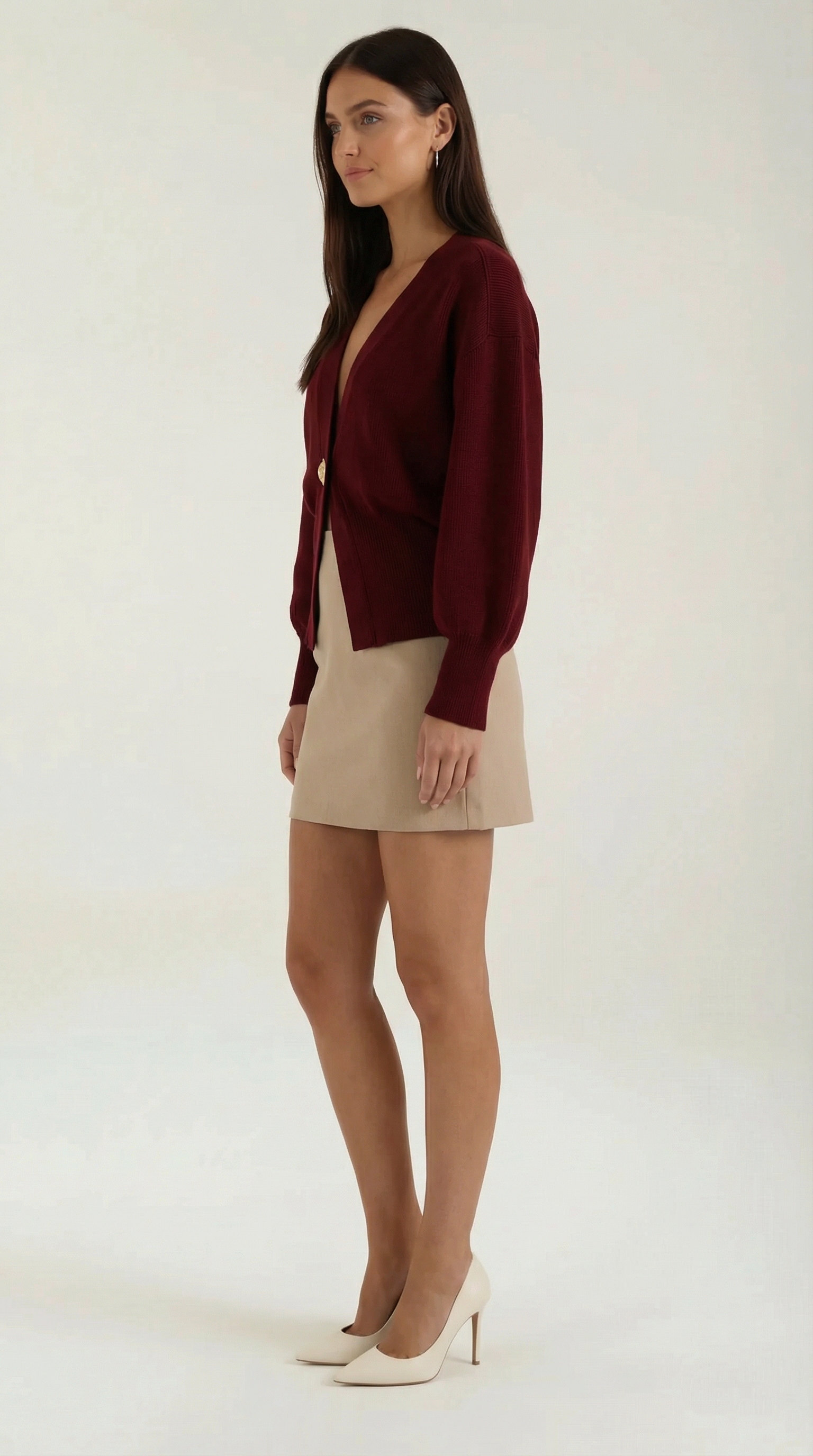 Kathleen | Suéter de Punto con Cuello en V
