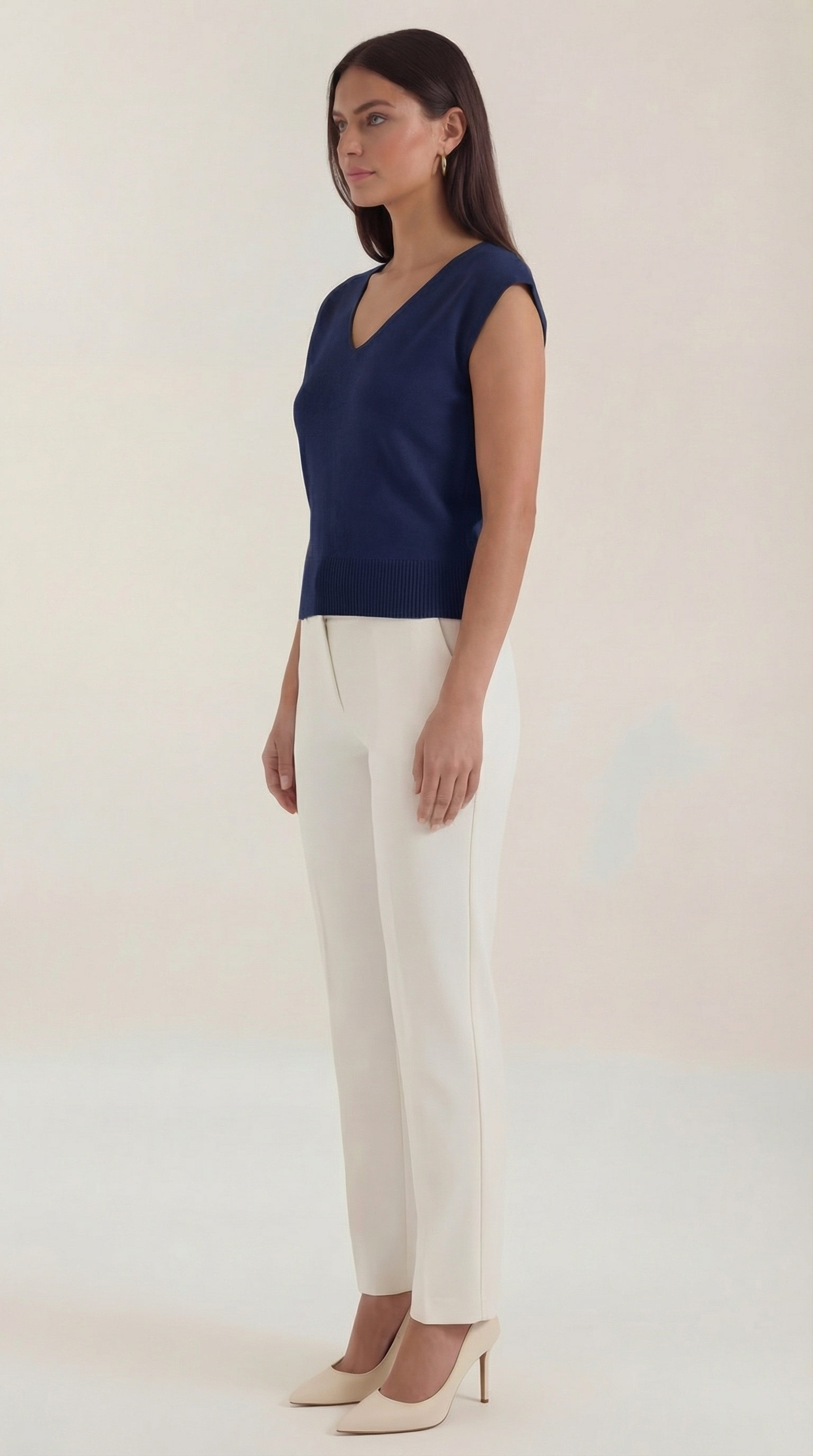 Kim | Blusa con Escote en V