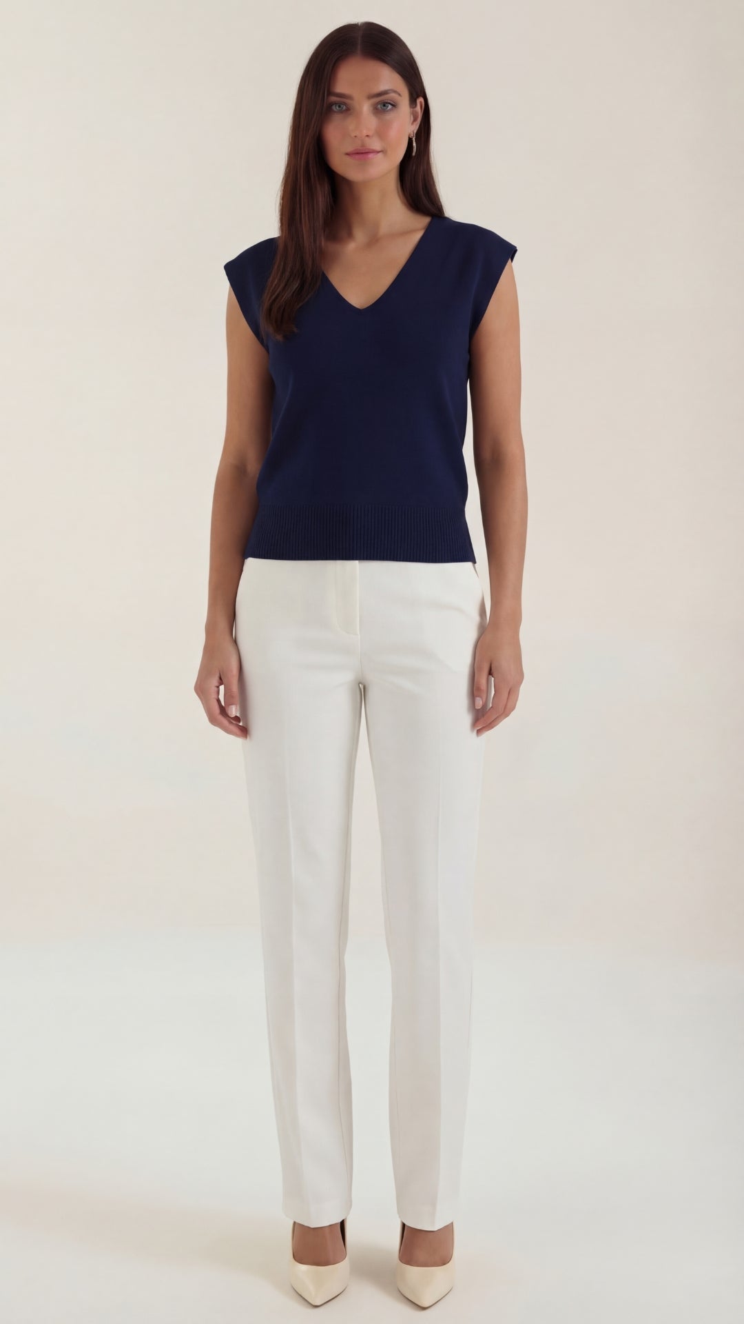 Kim | Blusa con Escote en V