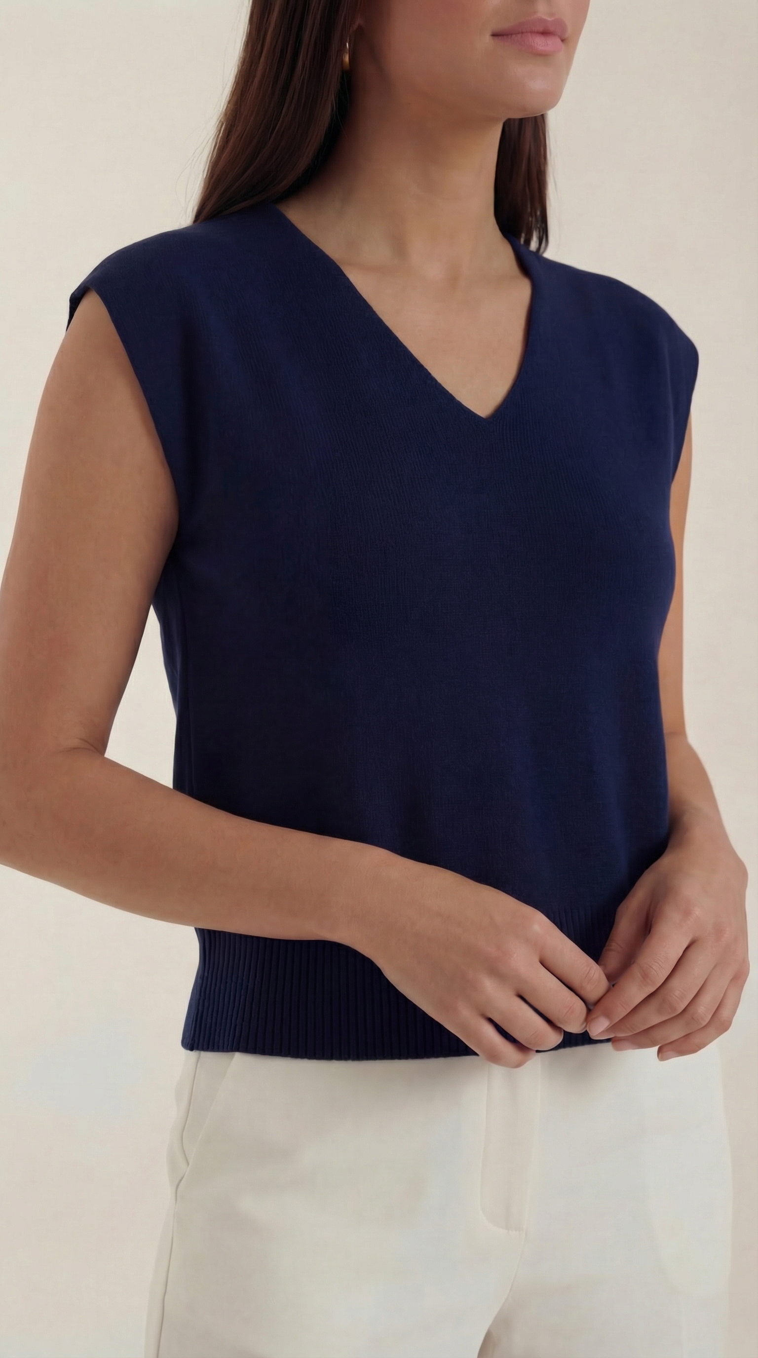 Kim | Blusa con Escote en V