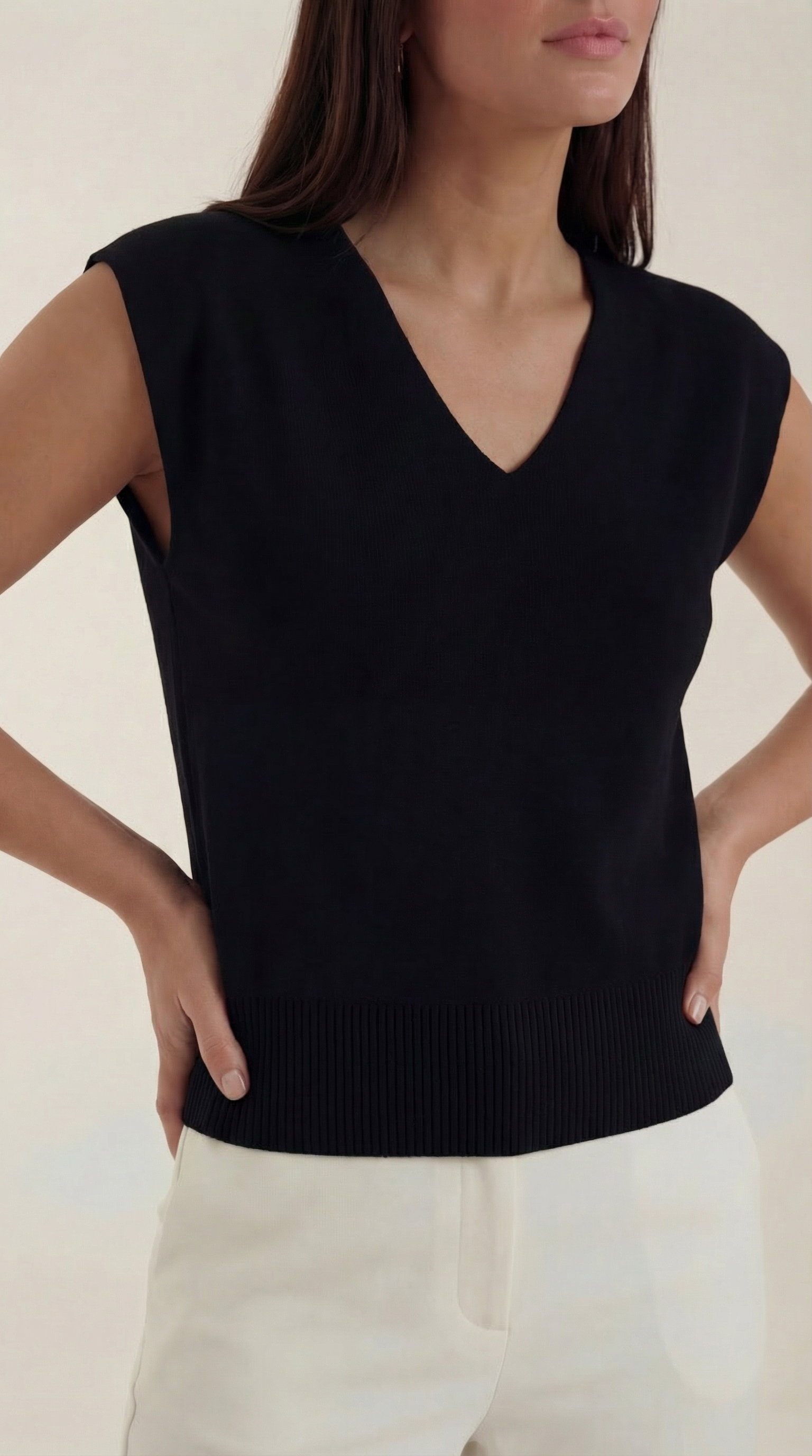 Kim | Blusa con Escote en V