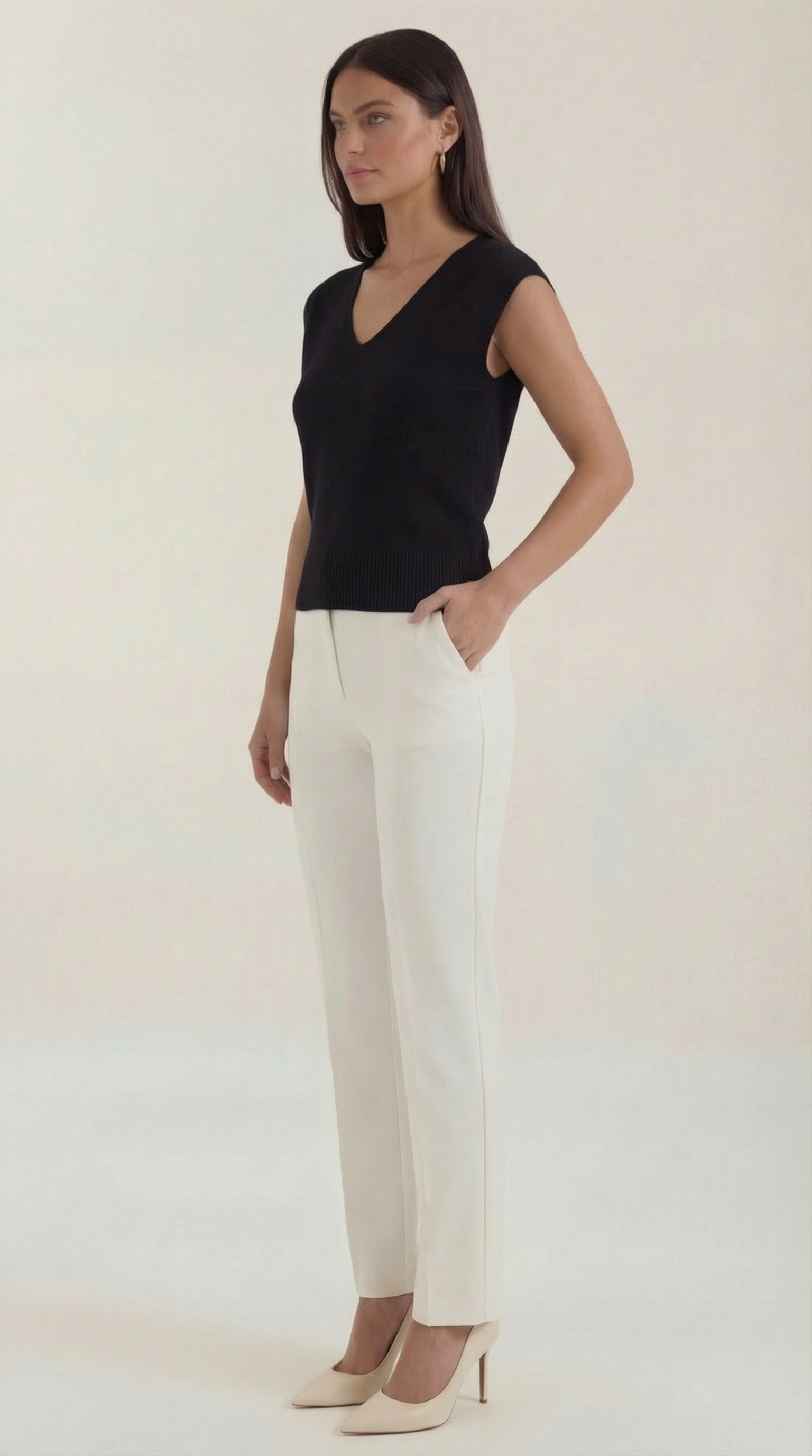 Kim | Blusa con Escote en V