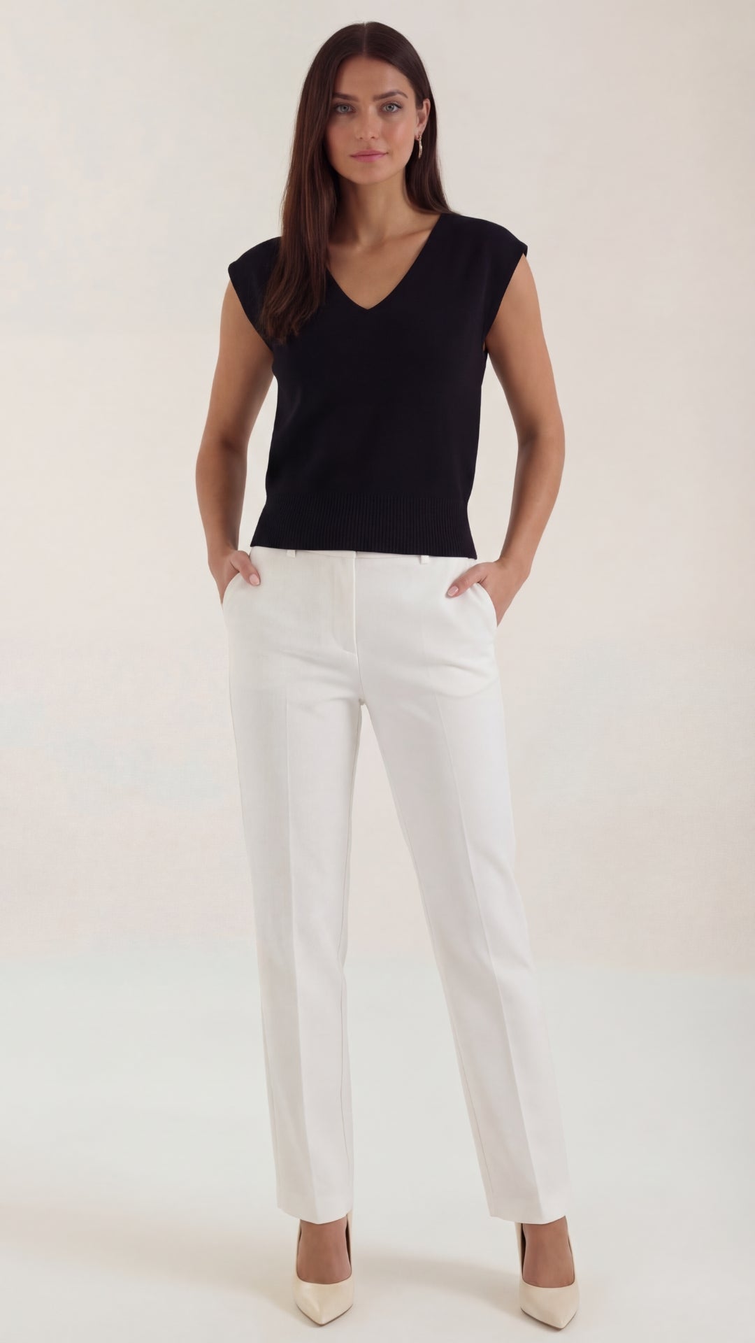 Kim | Blusa con Escote en V