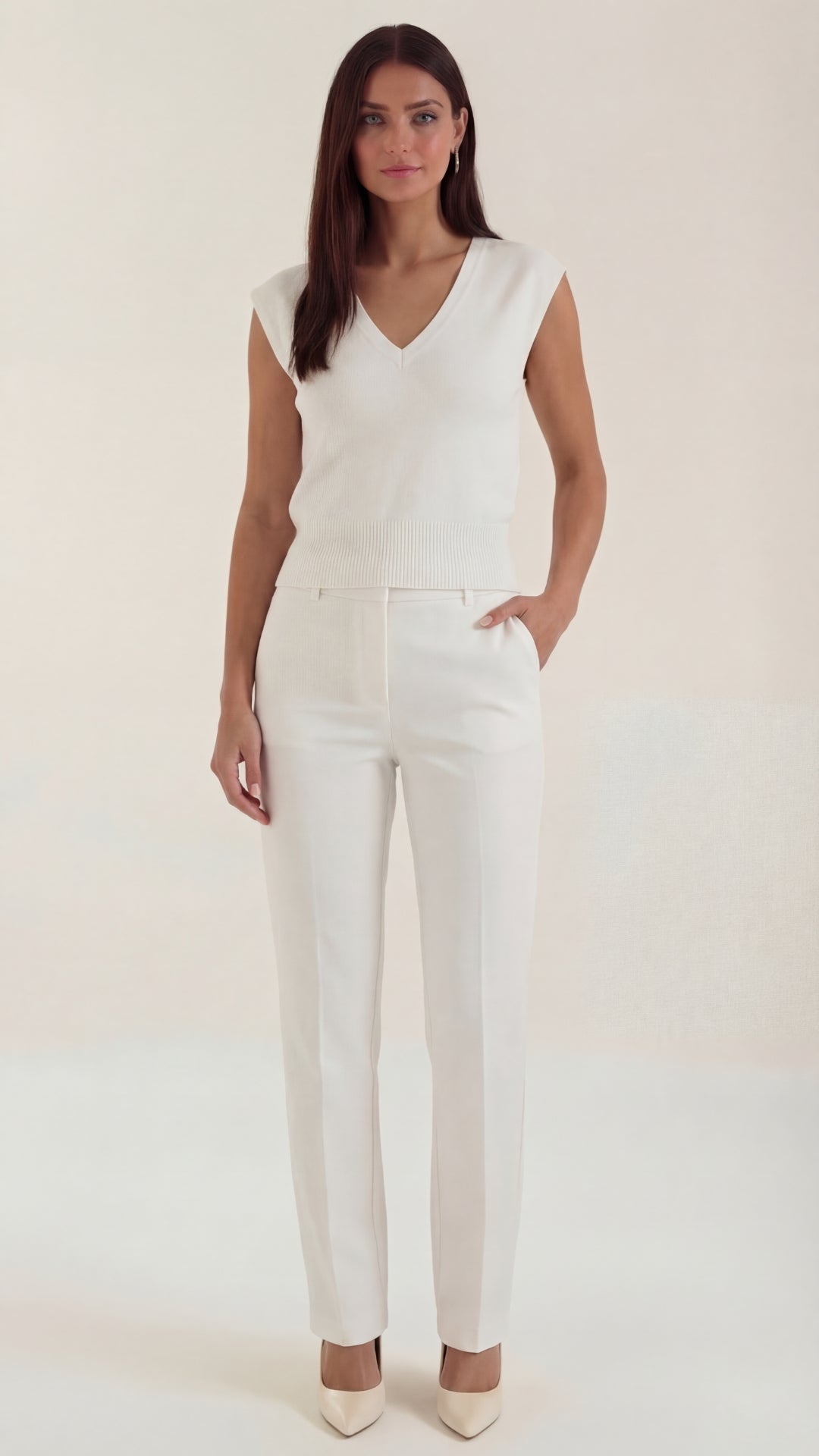 Kim | Blusa con Escote en V
