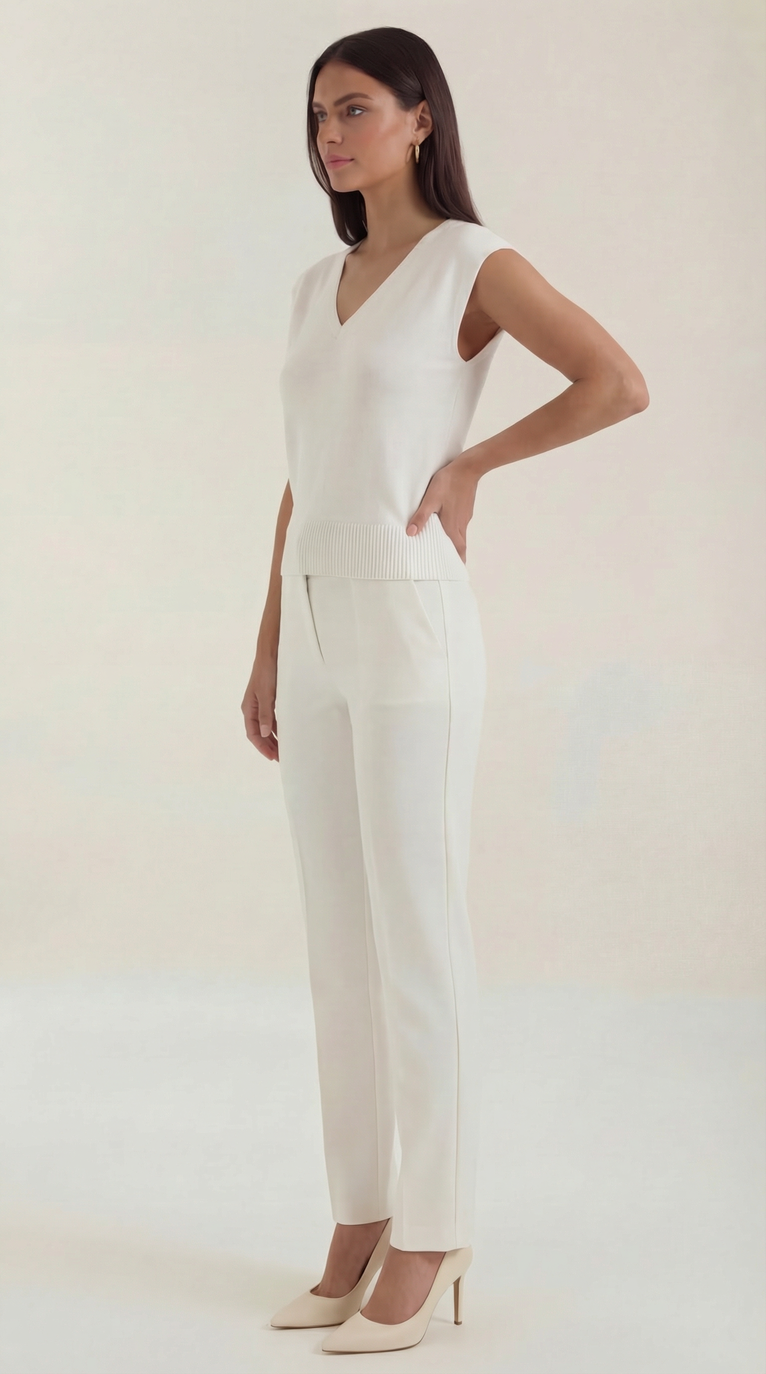 Kim | Blusa con Escote en V