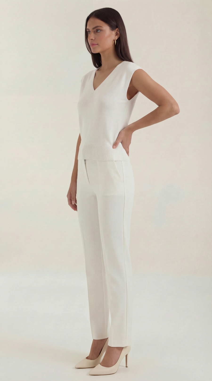 Kim | Blusa con Escote en V