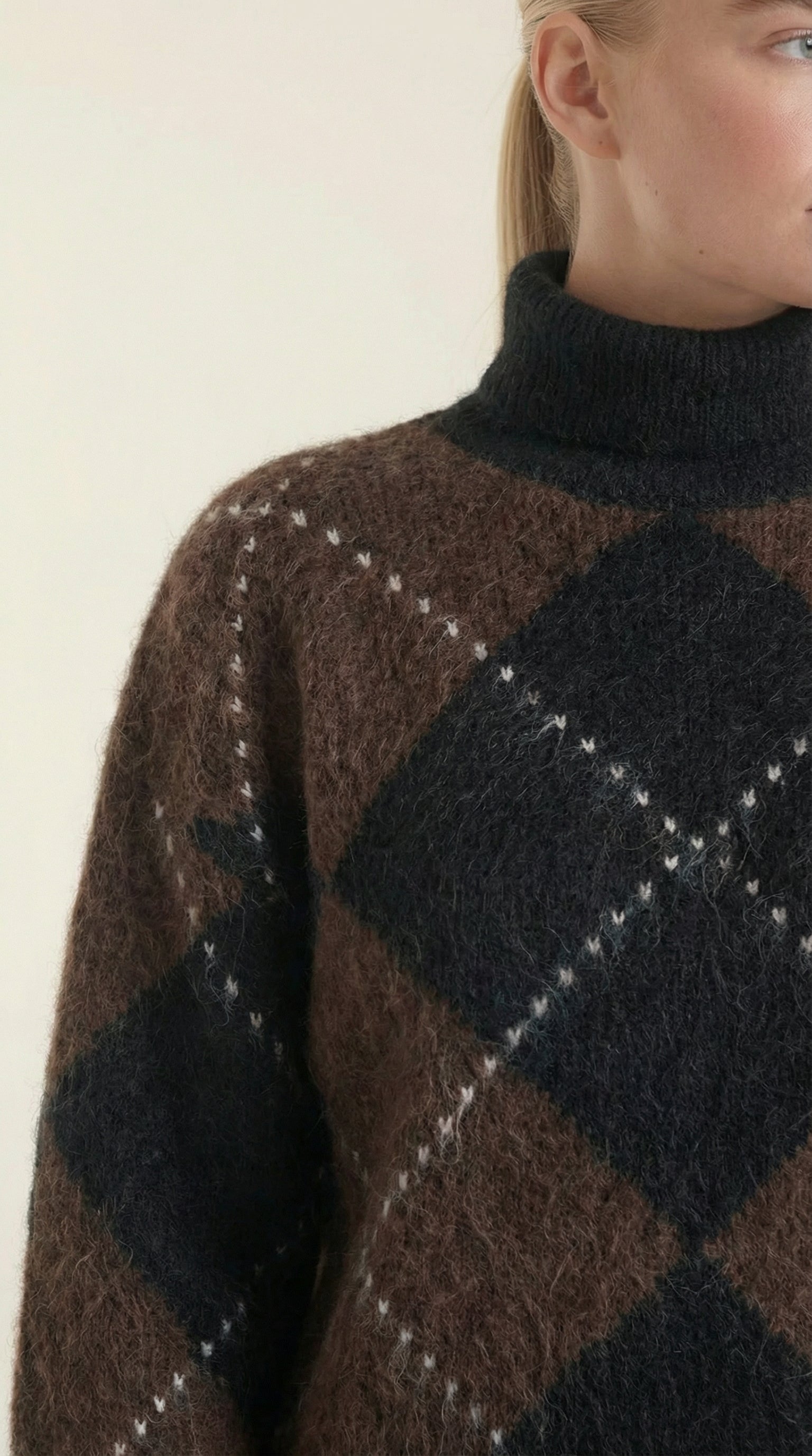 Krista | Jersey de Cuello Alto