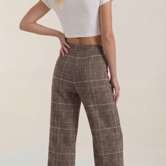 Leigh | Pantalón de Cuadros