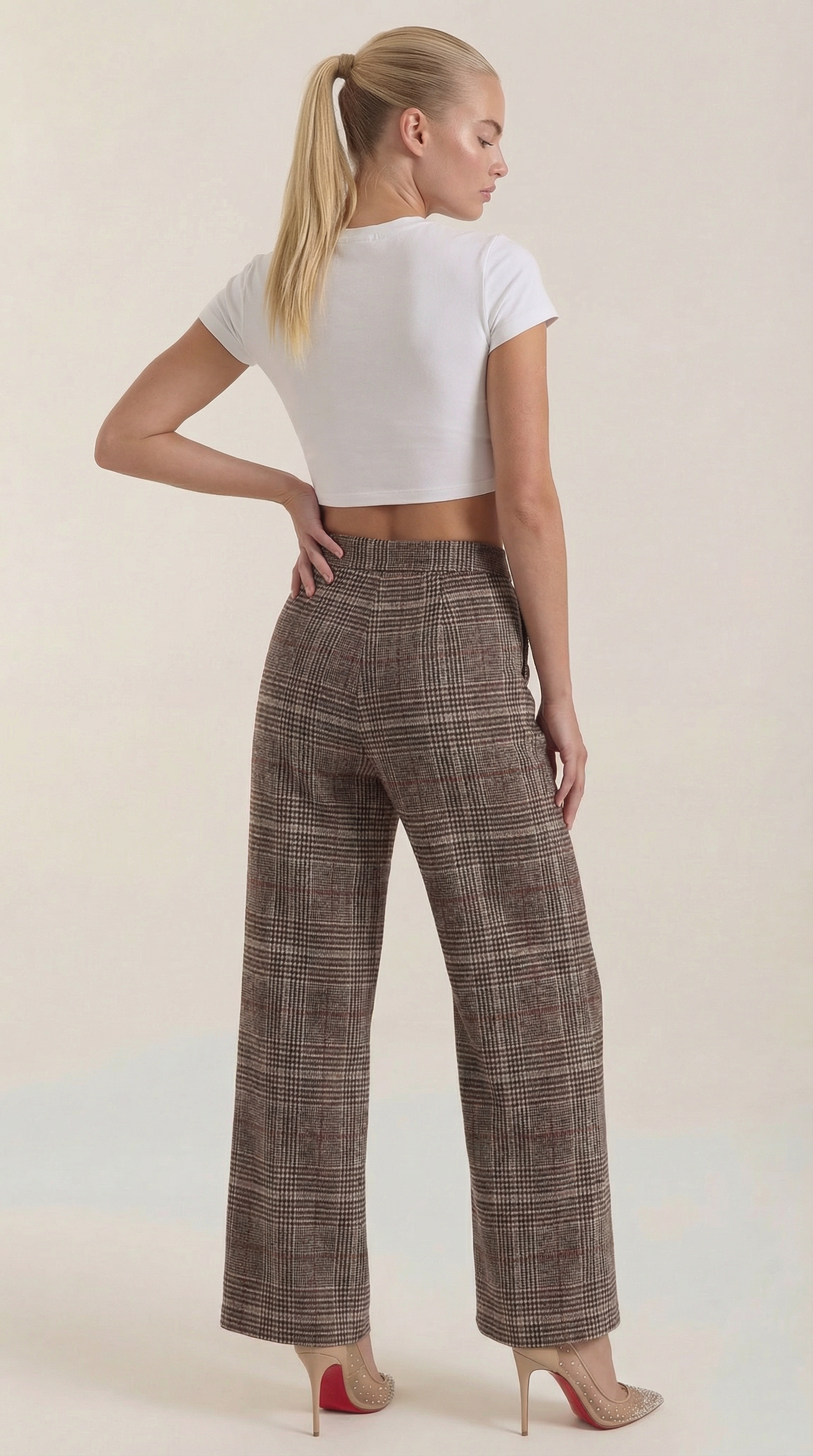 Leigh | Pantalón de Cuadros