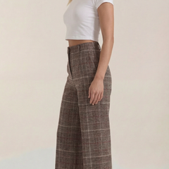 Leigh | Pantalón de Cuadros