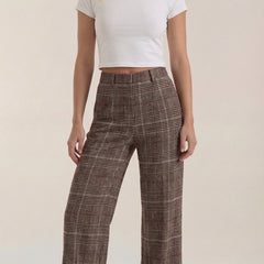 Leigh | Pantalón de Cuadros