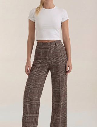Leigh | Pantalón de Cuadros