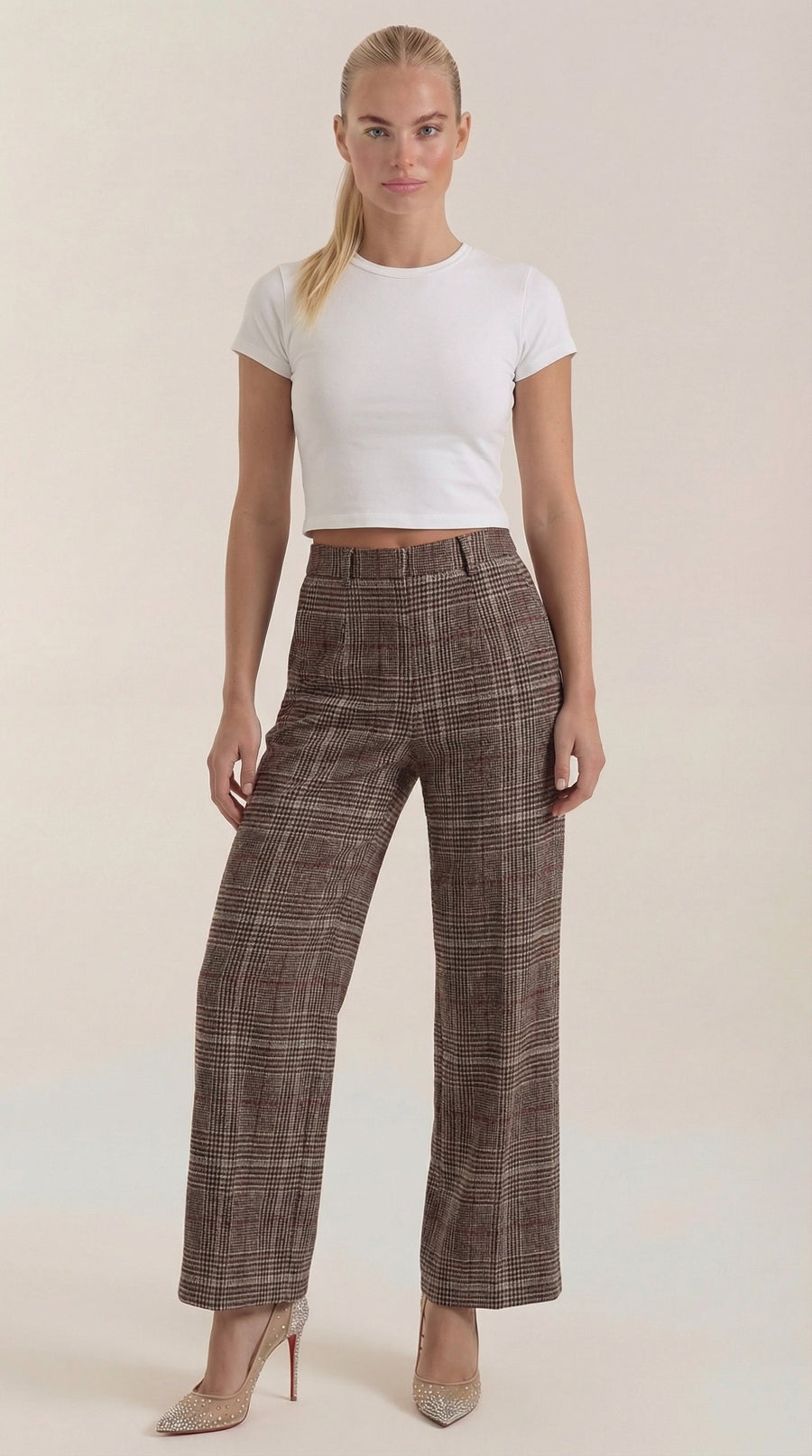 Leigh | Pantalón de Cuadros