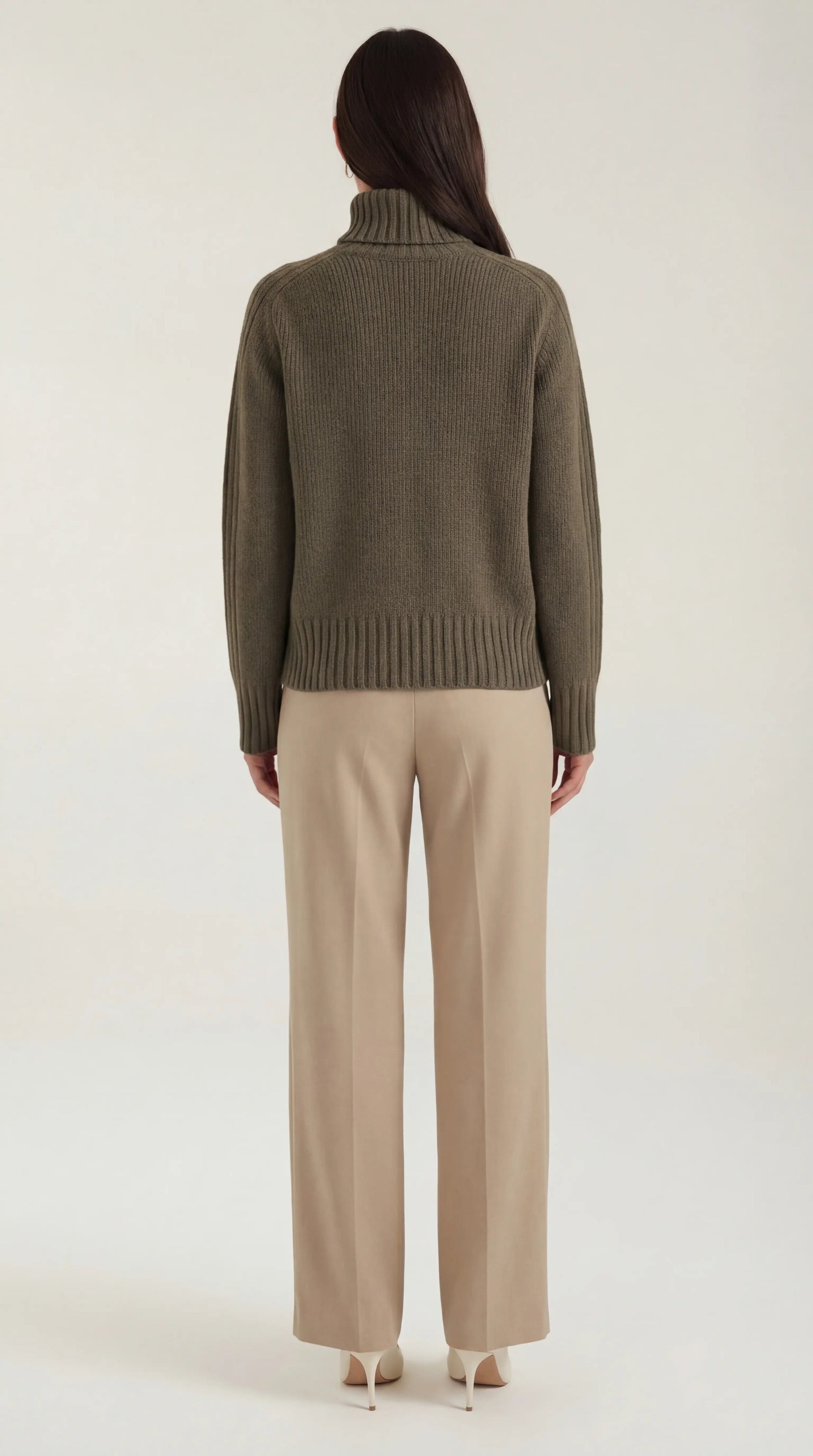 Leonor | Jersey Oversize de Cuello Alto