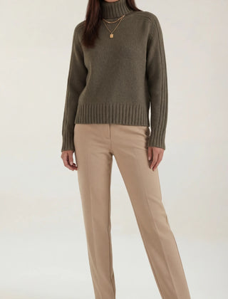 Leonor | Jersey Oversize de Cuello Alto
