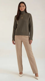 Leonor | Jersey oversize de cuello alto