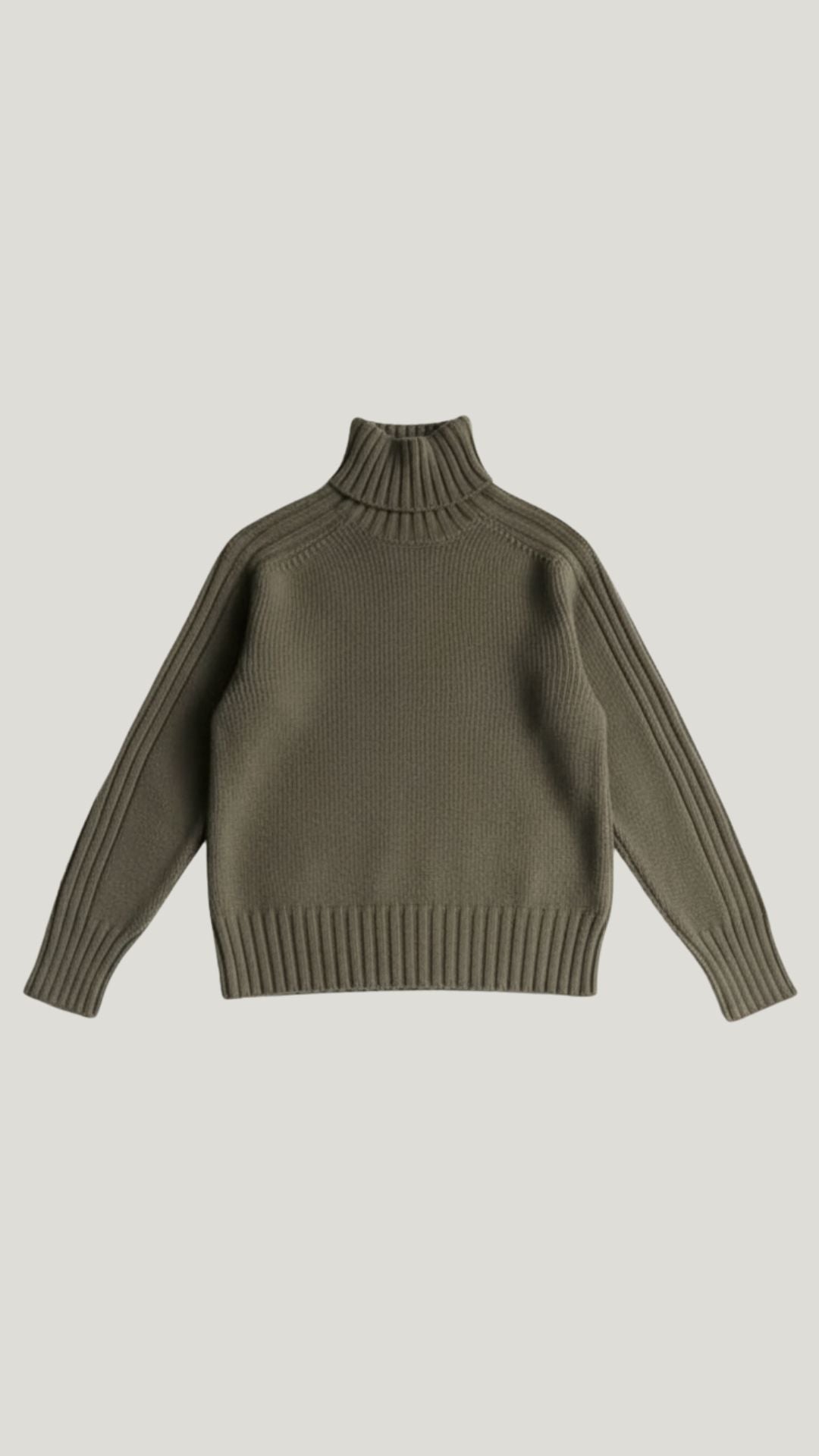 Leonor | Jersey Oversize de Cuello Alto