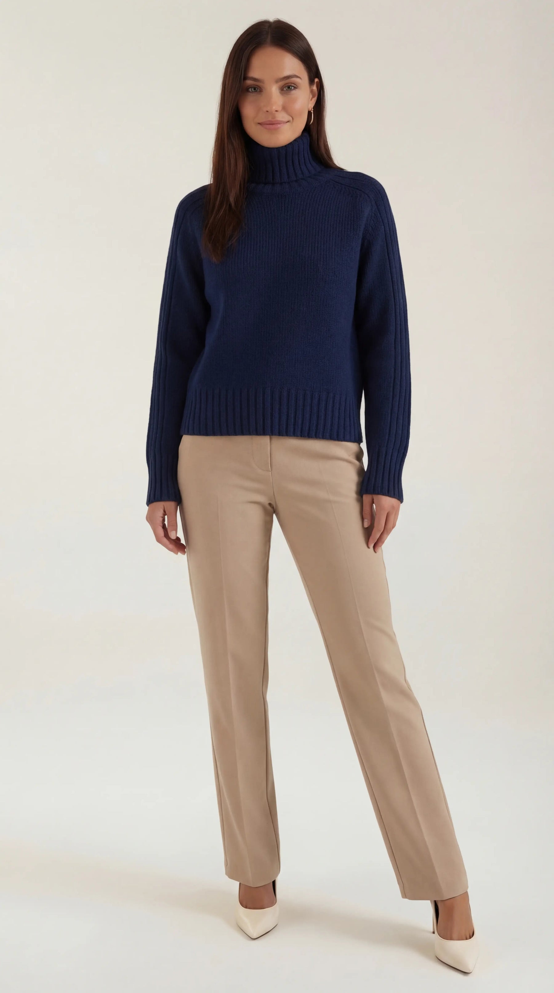 Leonor | Jersey Oversize de Cuello Alto
