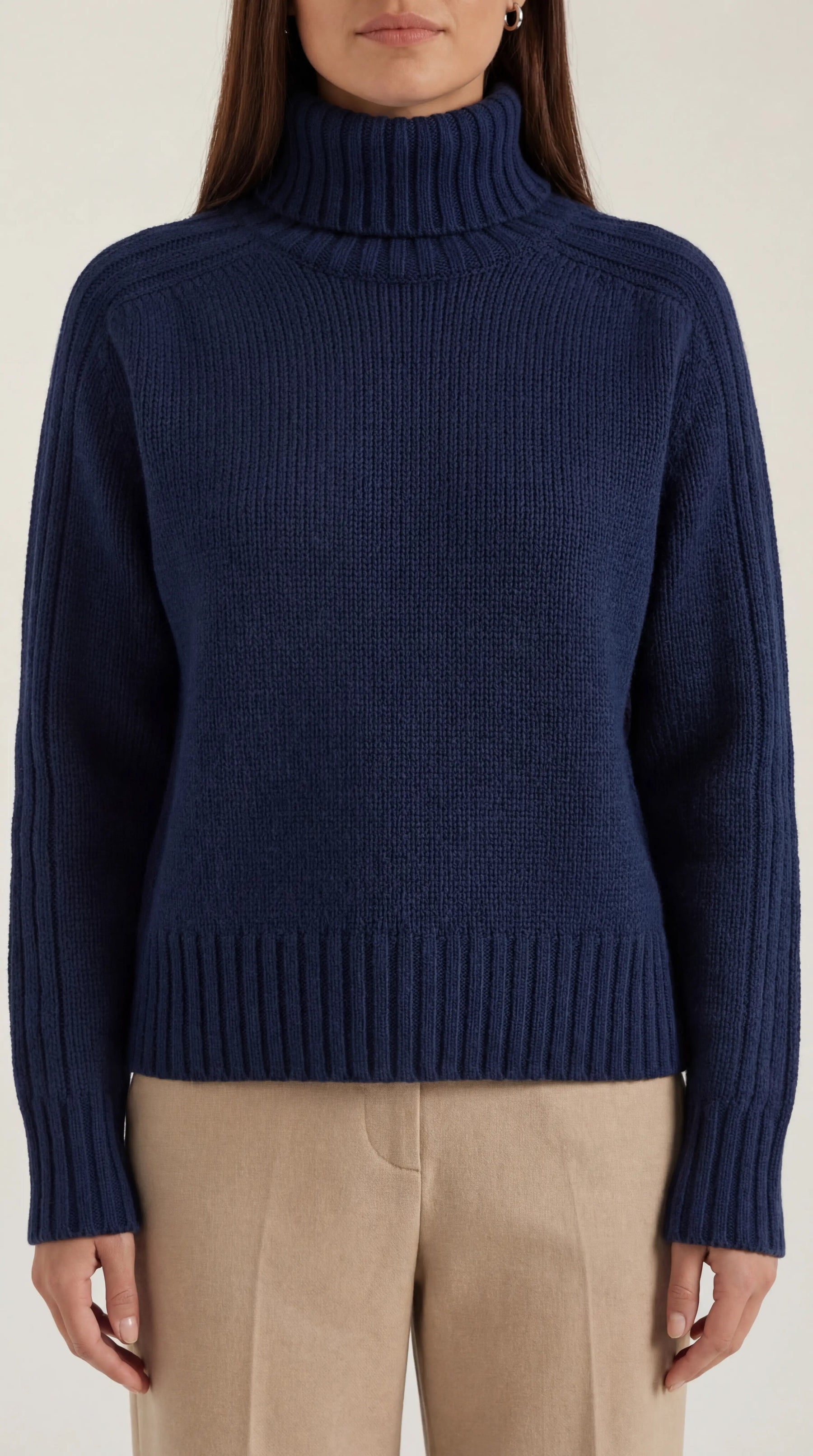 Leonor | Jersey Oversize de Cuello Alto