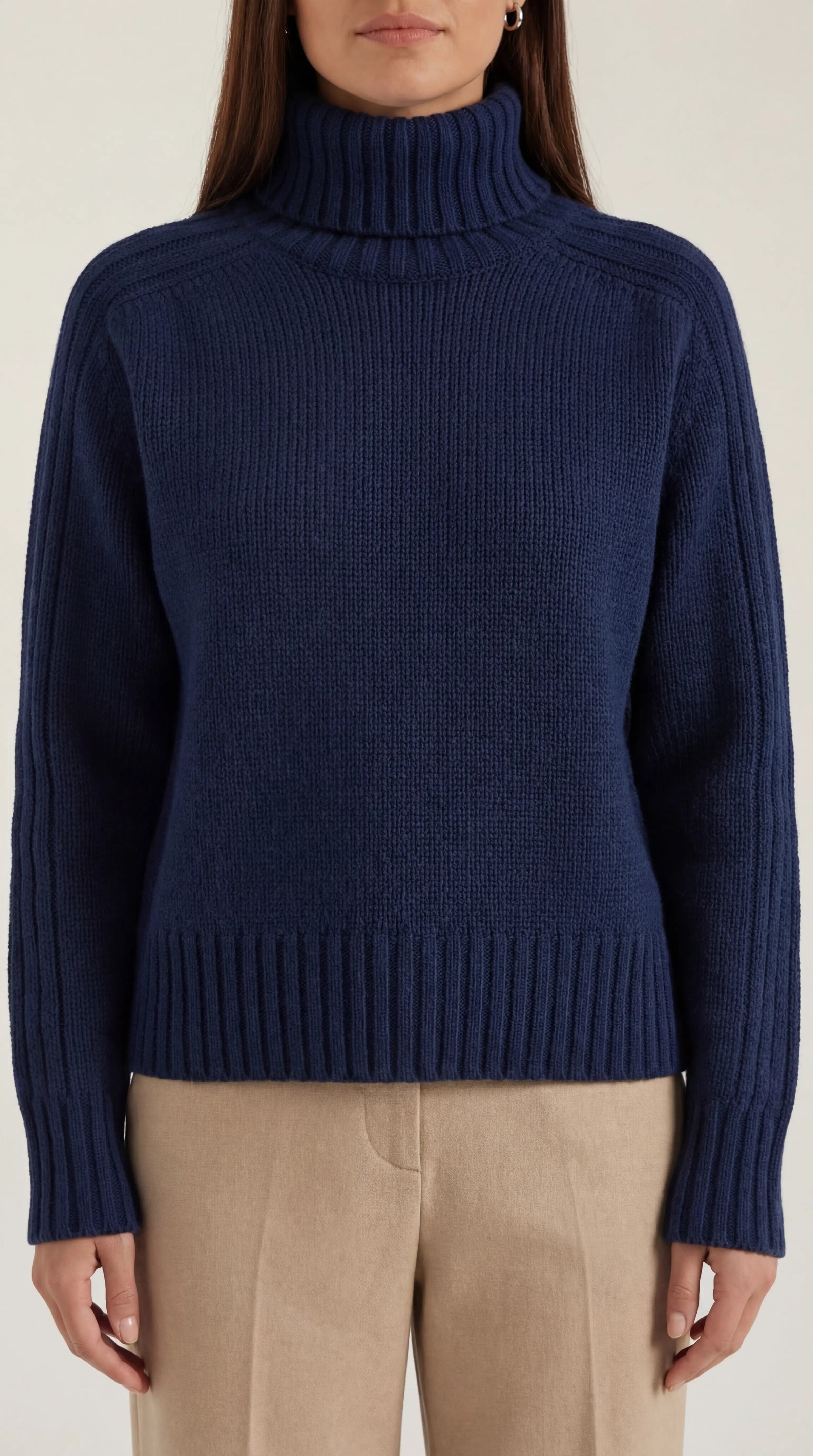 Lois | Suéter Oversize de Cuello Alto