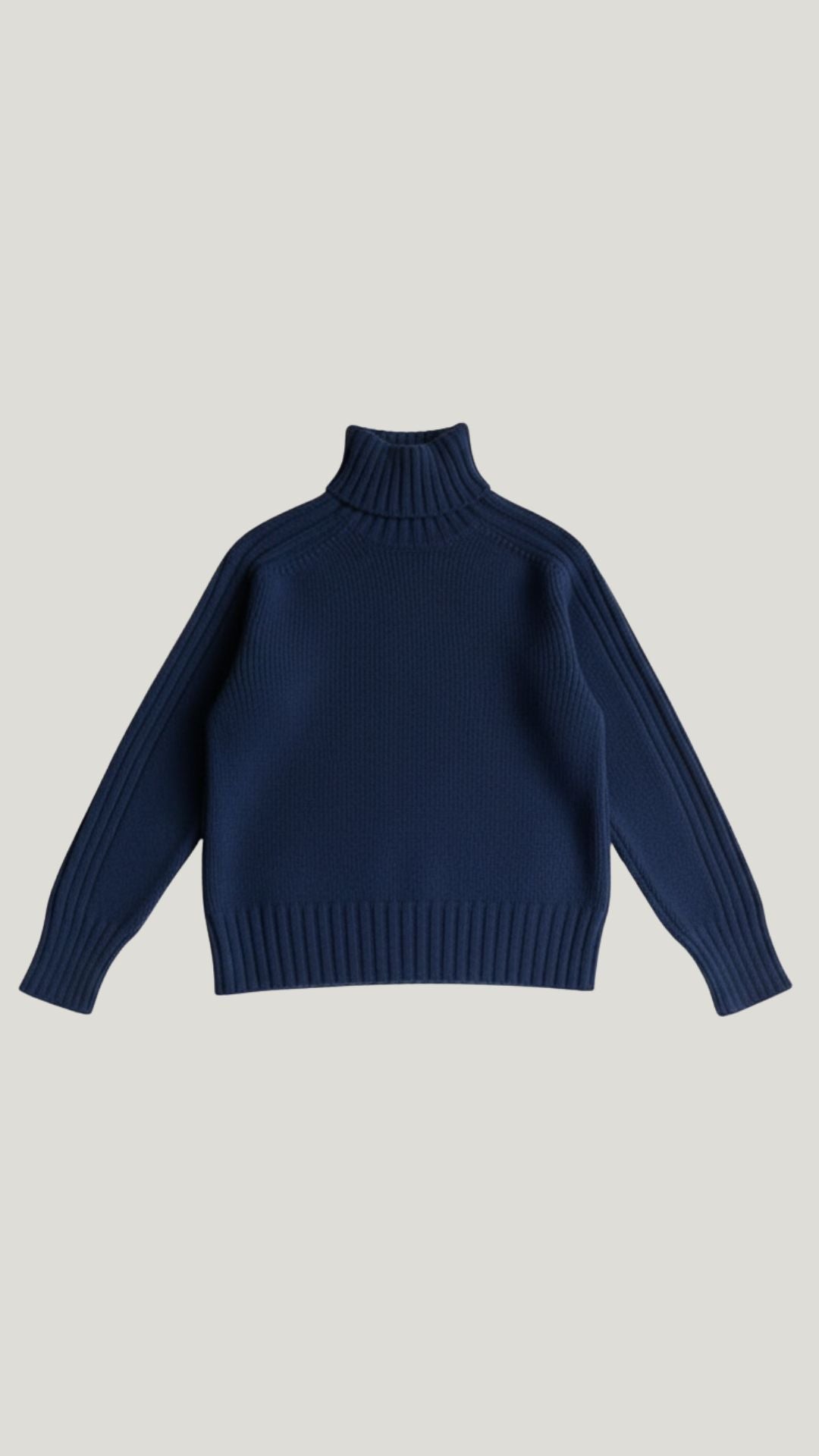 Leonor | Jersey Oversize de Cuello Alto
