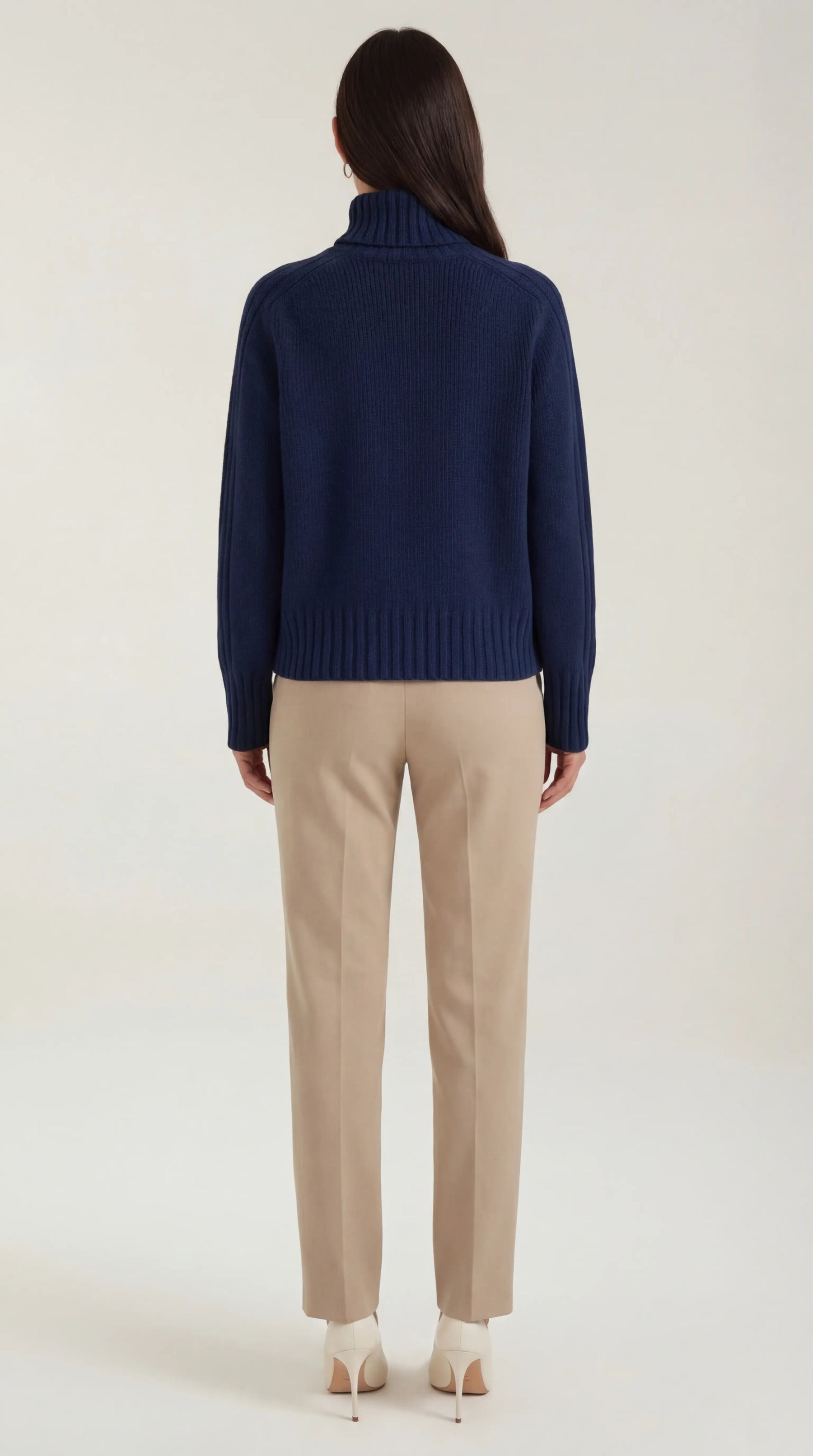 Leonor | Jersey Oversize de Cuello Alto