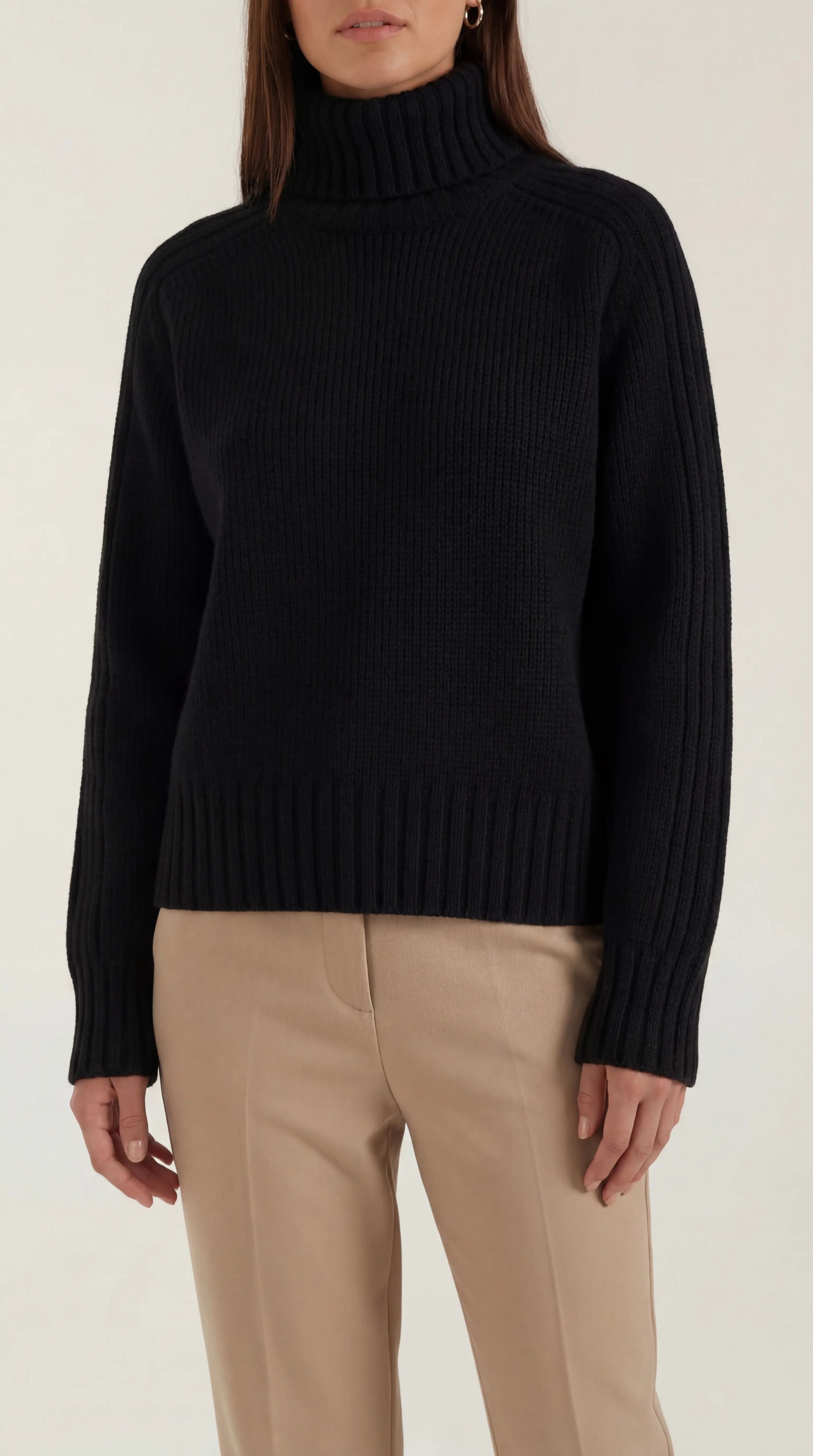 Leonor | Jersey Oversize de Cuello Alto